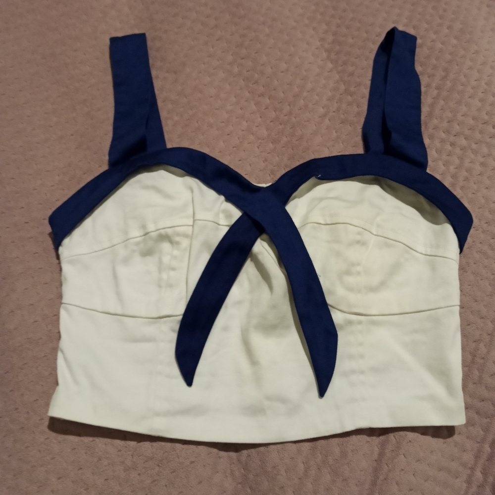 Sailor Crop Top Hot Topic Size SM